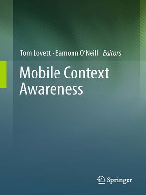 cover image of Mobile Context Awareness